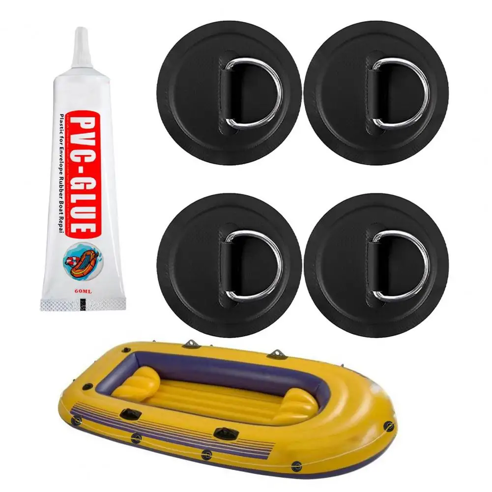 4 шт. D-образные накладки для надувных лодок Каяка