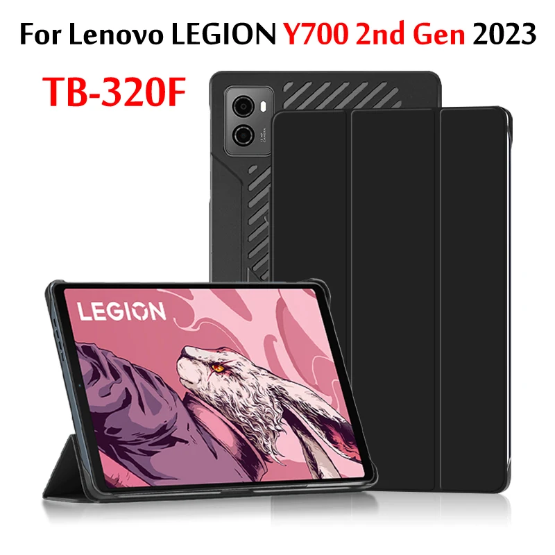 

Tablet Case For Lenovo LEGION Y700 2023 8.8" Protective Case For Y700 2nd Gen Tablet TB-320F Heat Dissipation Stand Cover Shell