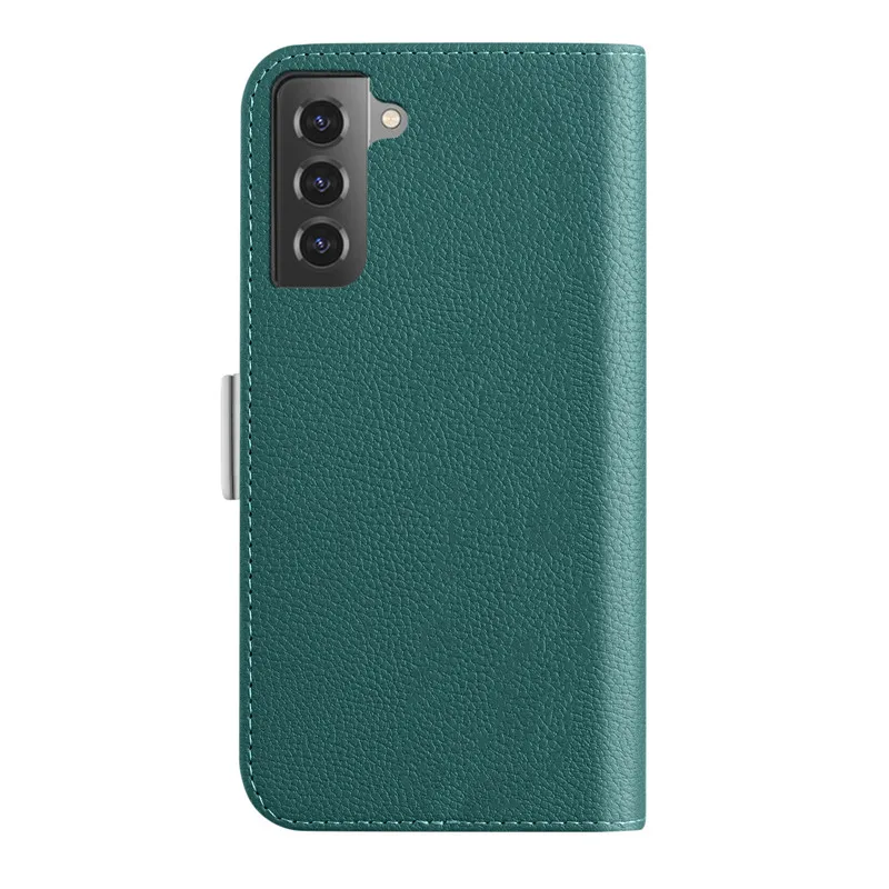 Candy Colors Leather Case Cover For Samsung Galaxy S20 S21 FE S22 Plus Note 20 Ultra S20FE 5G Funda Wallet Flip Cover Phone Bag