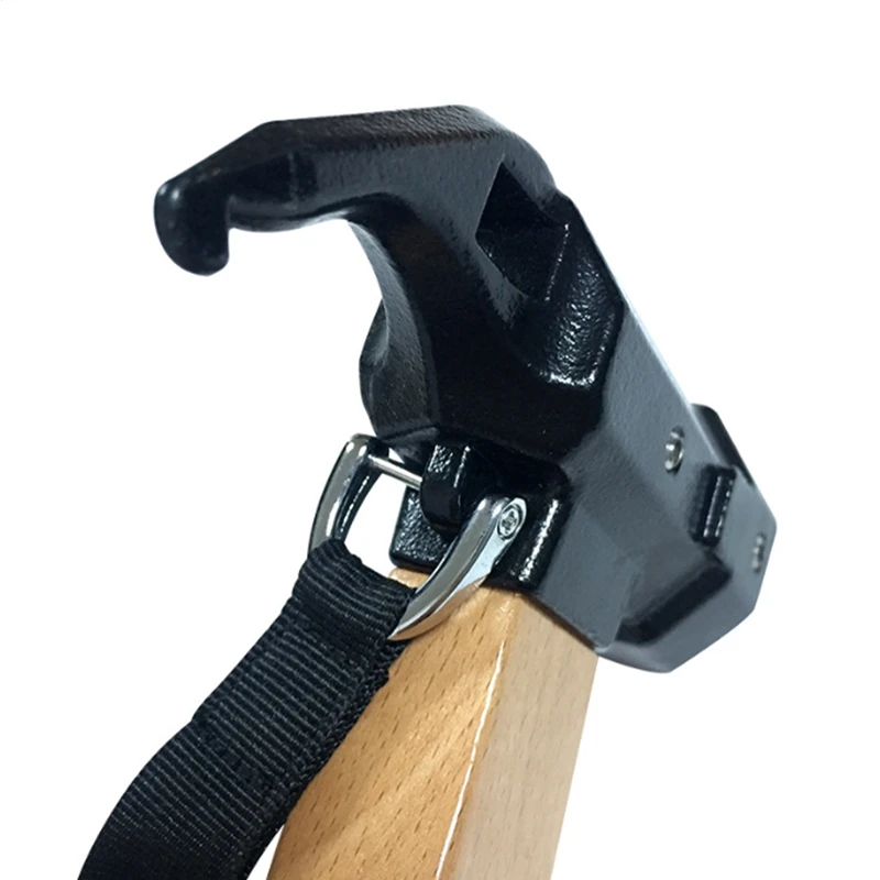 1 шт. спасательный молоток с деревянной ручкой