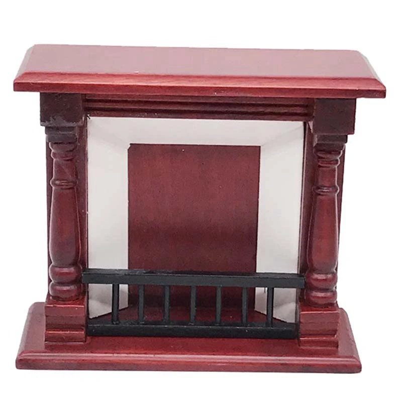 

1:12 Dollhouse Miniature Furniture Vintage Fireplace Dollhouse Accessories Toys For Children Gift