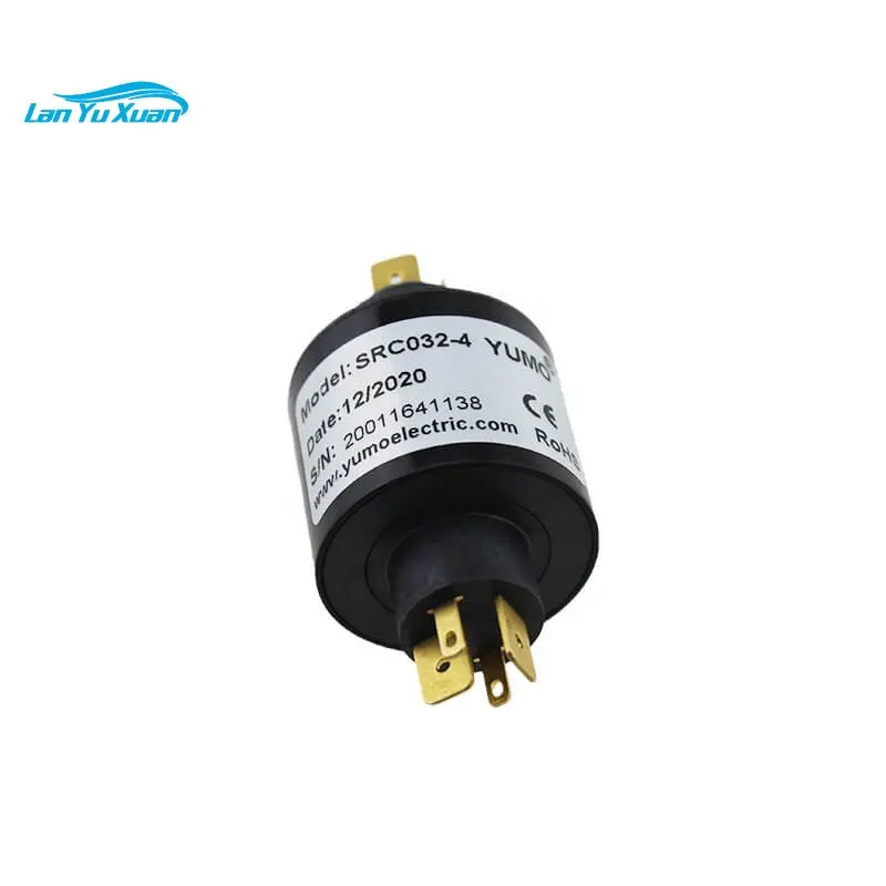 

YUMO Slip Ring SRC032-4 4 pins Rotating Connector 32mm