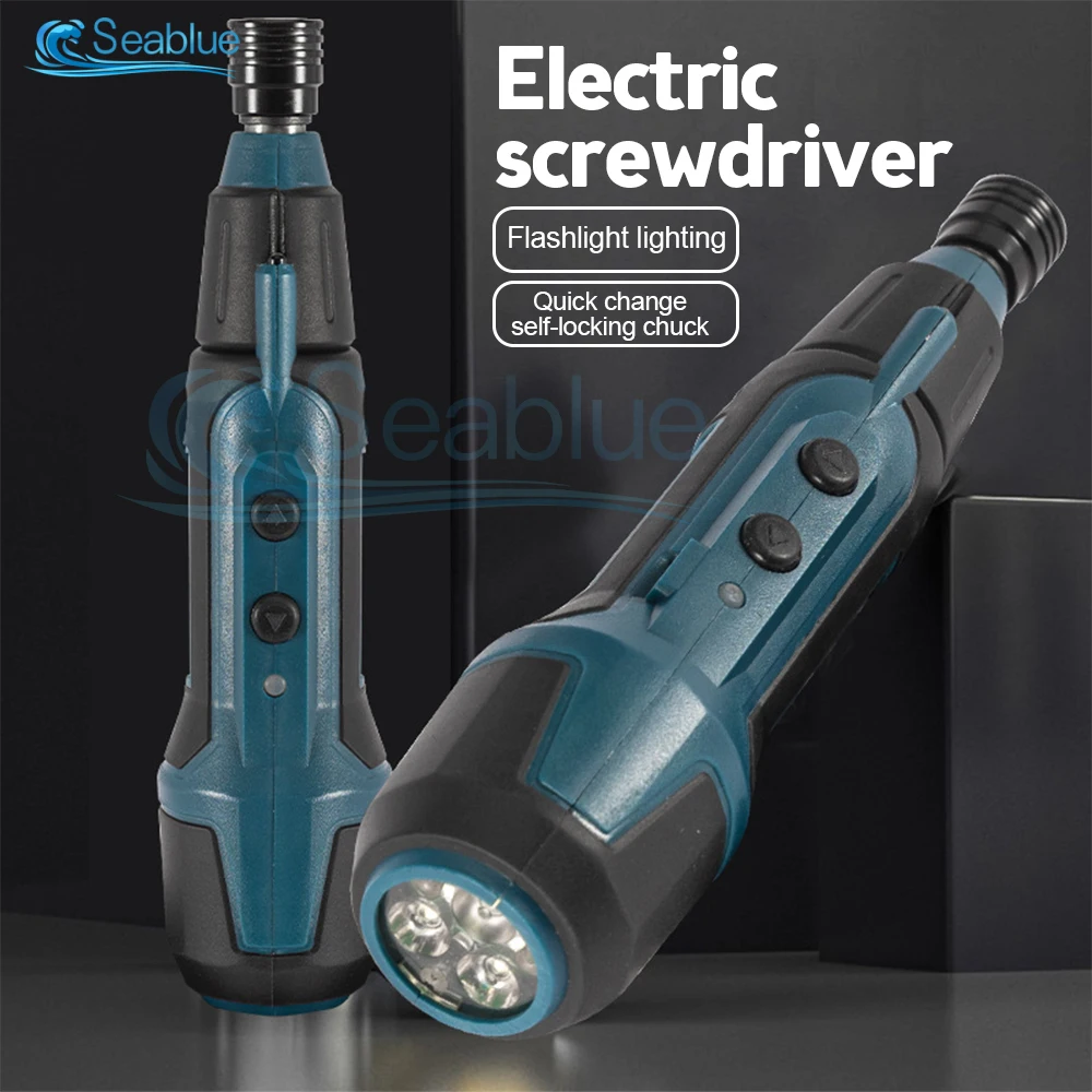 

Cordless Electric Screwdriver Rechargeable 900mAh Battery Mini Drill 3.6V With A Flashlight Power Tools Set Household Repair