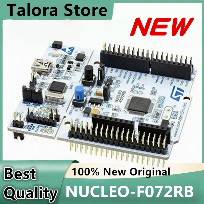 Фото 100% Новая плата для разработки и обучения NUCLEO-F072RB NUCLEO-64 STM32F072, 1 шт./лот, 100% новая, оригинальная, в наличии на складе. №1