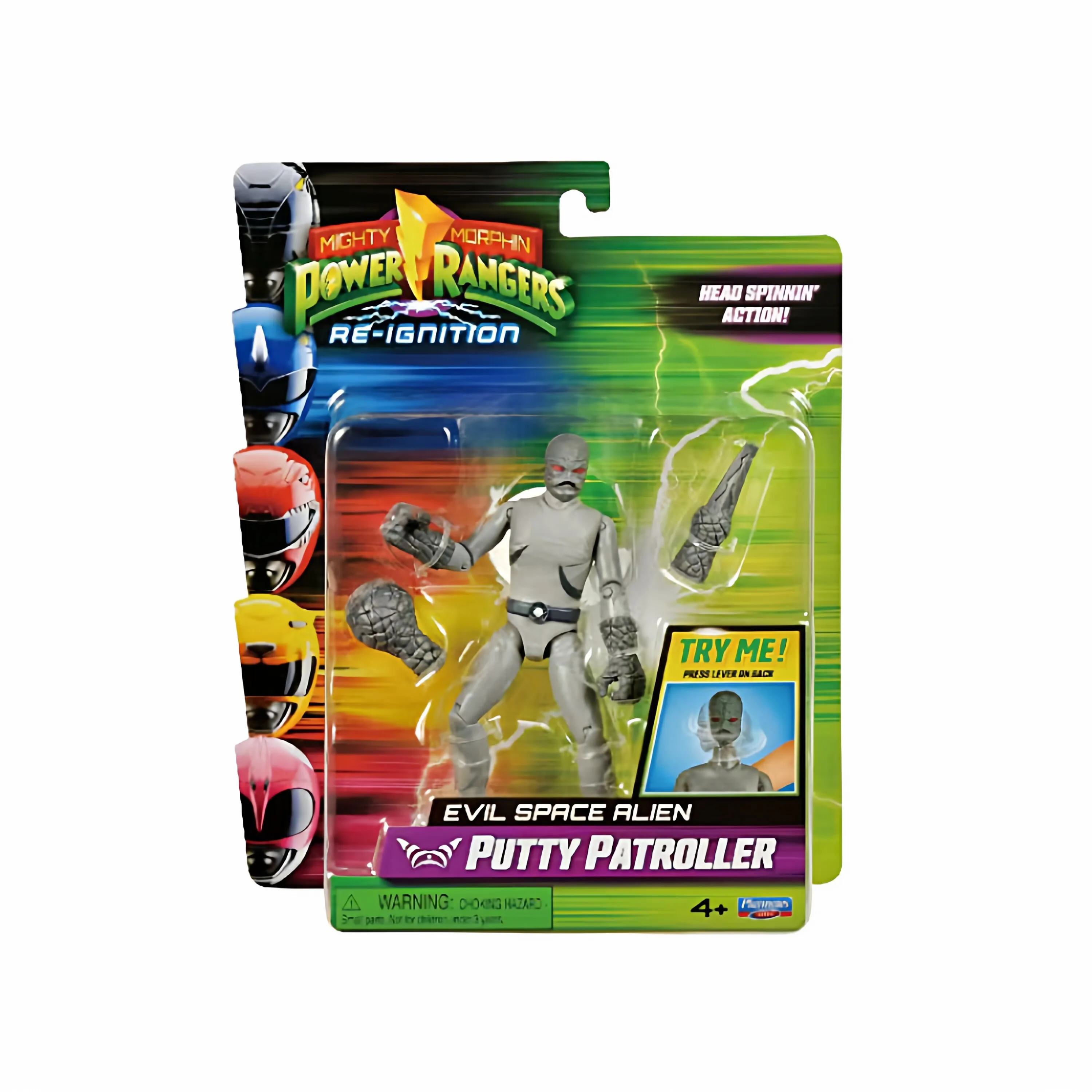 Фото Игровые фигурки Power Rangers Auto Morphin: красные, черные, синие, зеленые, розовые рейнджеры, Рита Репулса для детей и коллекционеров №4