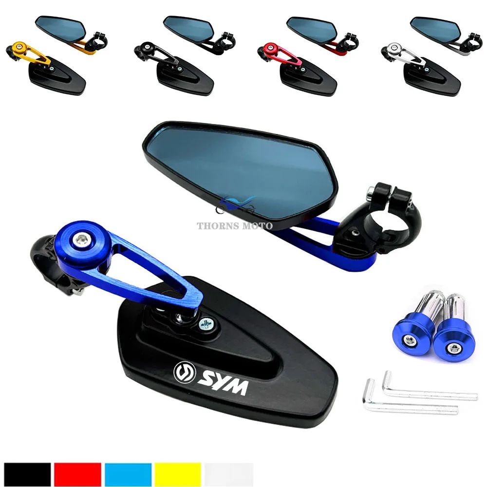 

For SYM CRUISYM 300 GTS 300i joymax Z300 GTS300i Motorcycle 22mm 7/8"Aluminum Alloy Bar Grips End Rearview Side Mirrors