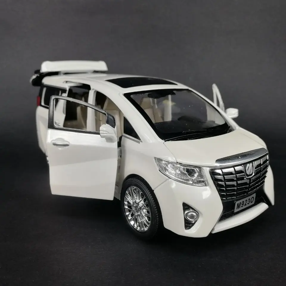 

Модель автомобиля в масштабе 1:24 из сплава, модель MPV 20 см (телефон) с 6 открывающимися дверями, отличное качество