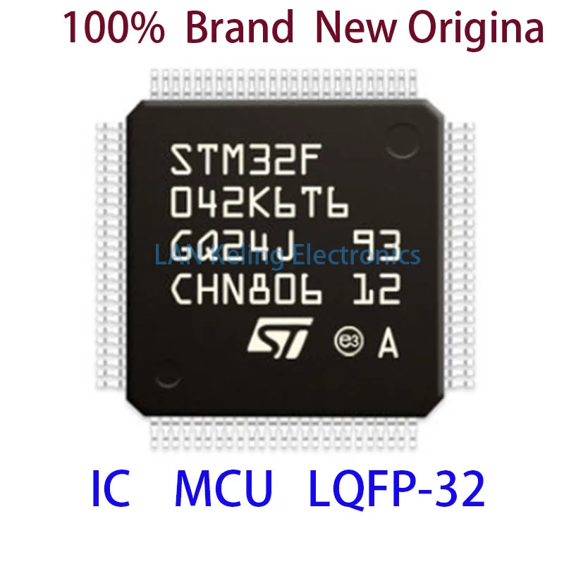 

STM32F042K6T6 100% Brand New Original STM STM32F STM32F042 STM32F042K6 STM32F042K6T MCU LQFP-32