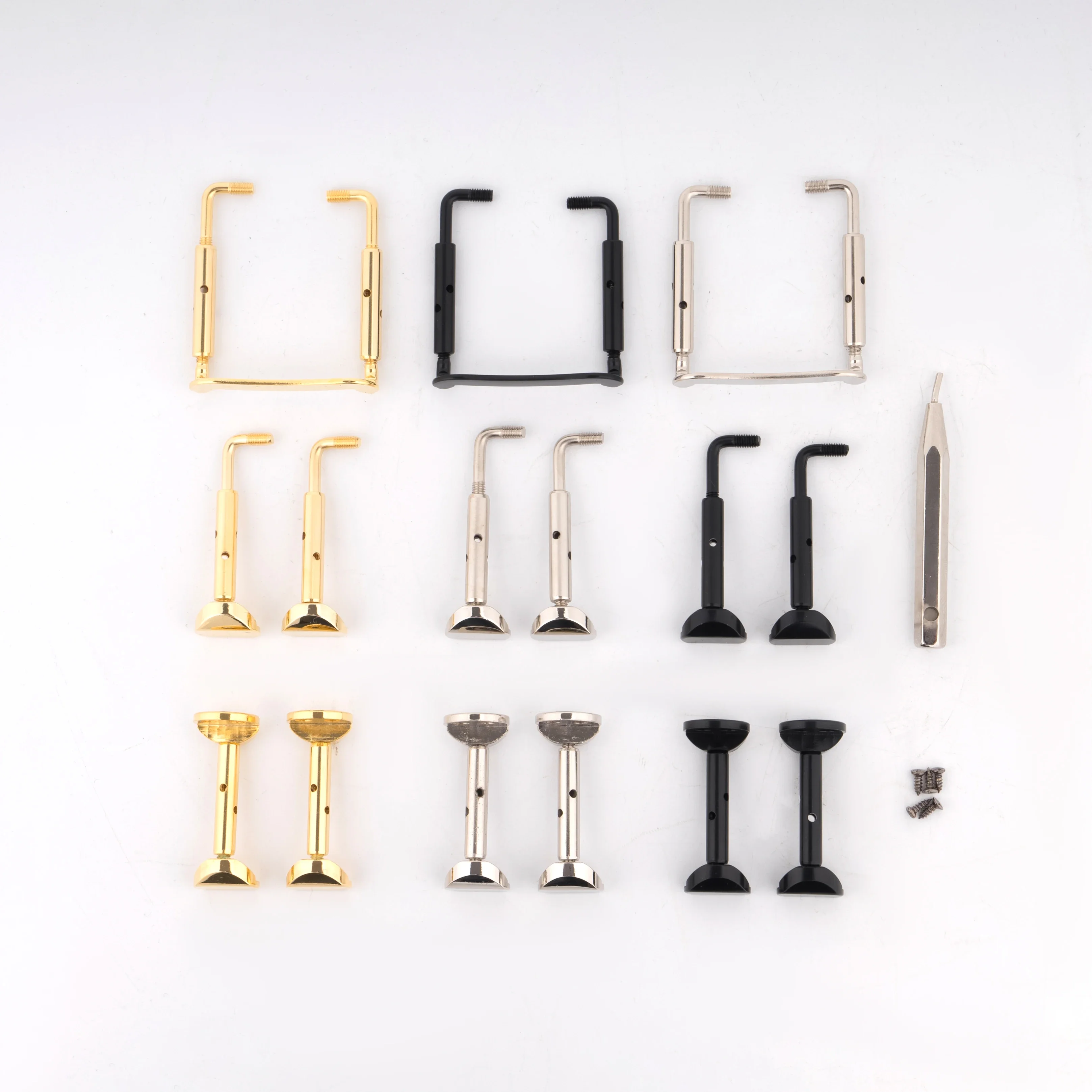 20 шт. высококачественные зажимы для скрипки альта подставка подбородка винты 4/4