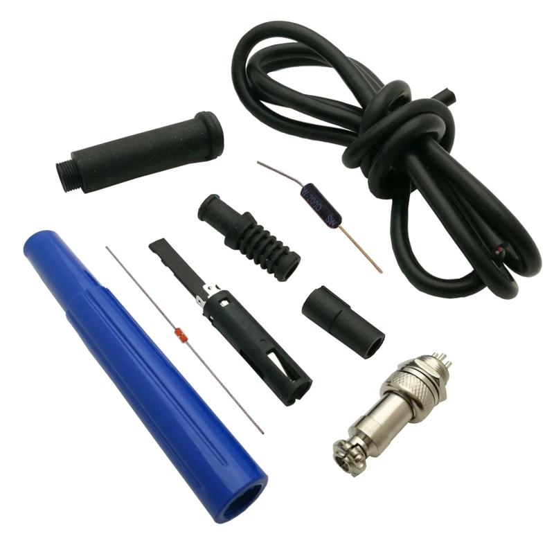 

Multifunction Soldering Handle Kit 9501 Handle Spare Parts High Power 75W Voltgae Adjust Range 110-220V for STC/STM32