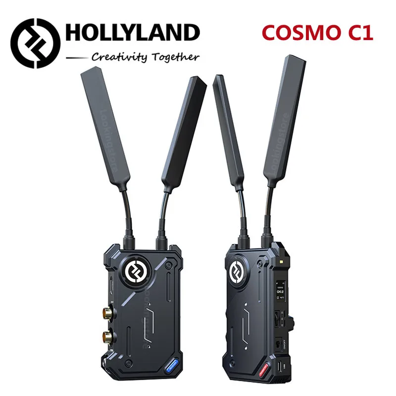 

Hollyland COSMO C1 Mars Беспроводная система передачи видео HD приемник передатчика изображения SDI комплект приемника передатчика изображения
