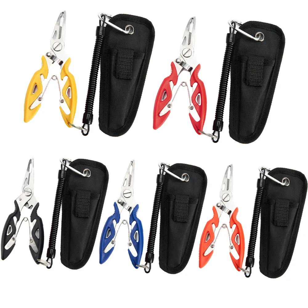 

Многофункциональные ножницы, рыболовные плоскогубцы, инструменты для плетения лески, портативный резак для приманки, инструмент для удале...