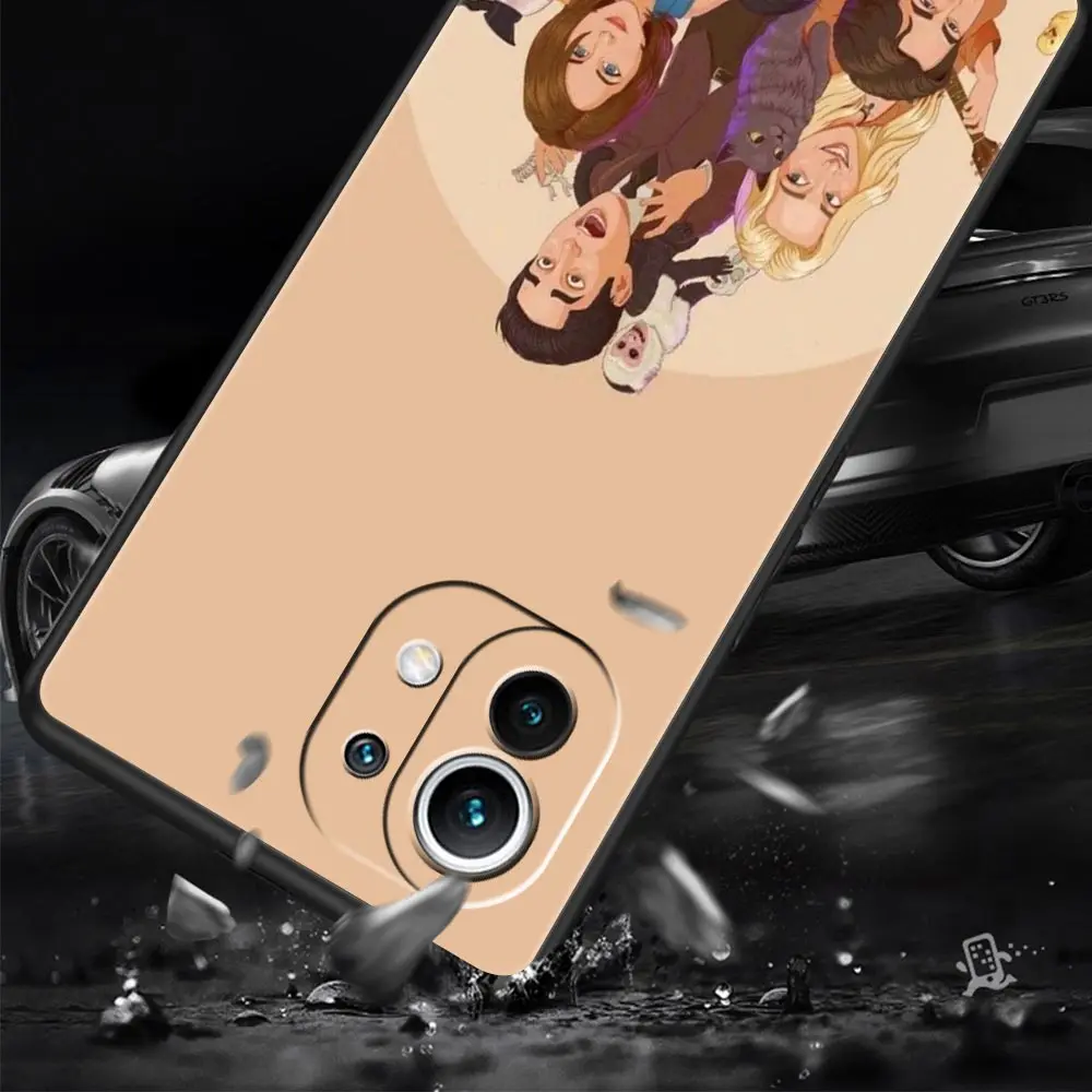 Фото Чехол для телефона Xiaomi Mi 17 15 14 13 12 11 Ultra 15T 14T 13T 12T 11T Pro Lite 5G, мягкий TPU чехол-накладка Friends TV Fundas Capa Bag №3