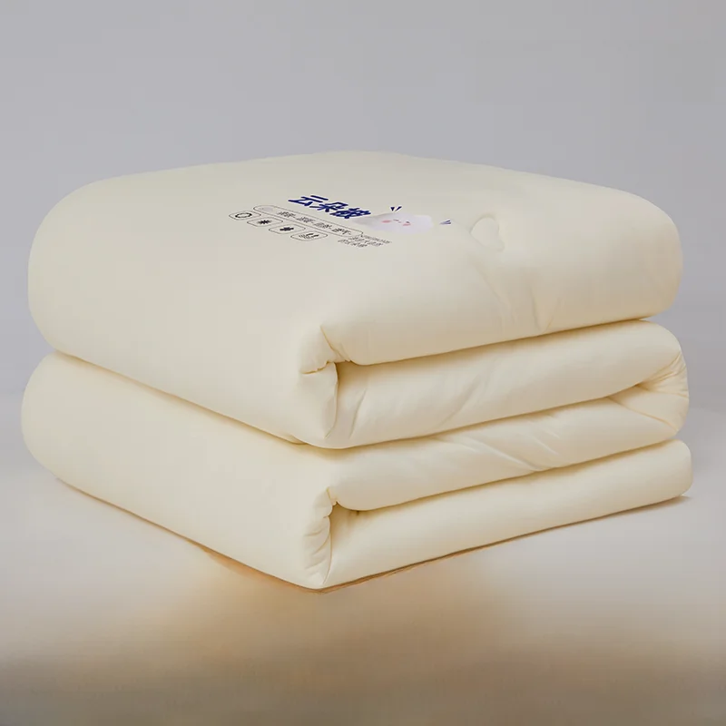 Приятное для кожи мягкое клейкое трикотажное хлопковое одеяло с облаками класса
