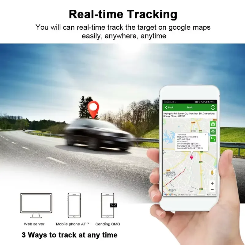 Фото AlwayCare Live GPS-трекер: онлайн-сервер, программное обеспечение для отслеживания, оборудование для управления автопарком (автомобили, грузовики), водонепроницаемый, GSM №4