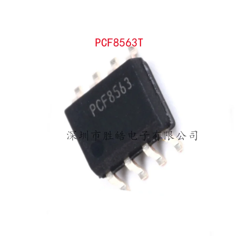 (10PCS)  NEW  PCF8563T  PCF8563   8563T   Real-Time Clock Chip  SOP-8   PCF8563T    Integrated Circuit