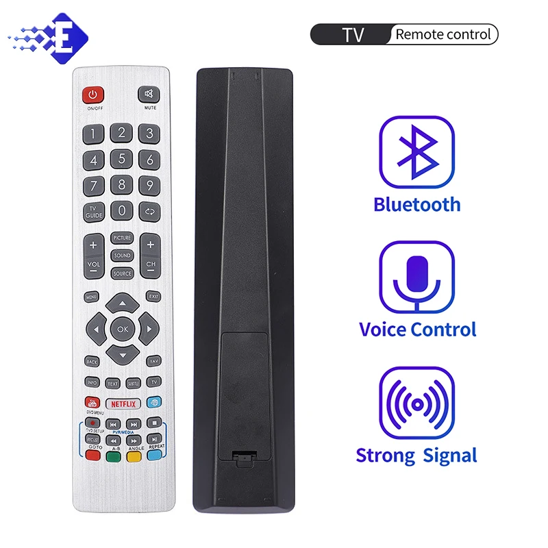 

Remote Control SHWRMC0115 For Sharp Aquos Smart LED TV IR Controle With Netflix Youtube 3D Button Fernbedienung