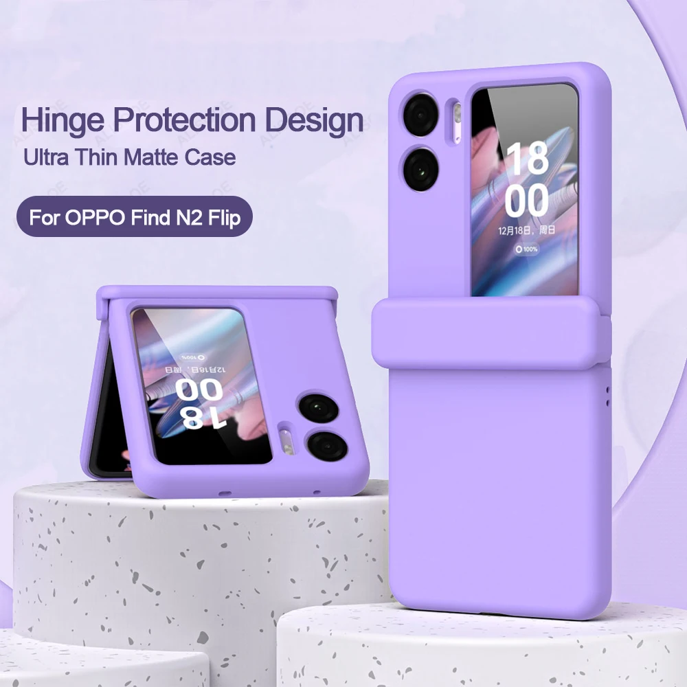 

Новый стиль для OPPO Find N2, флип-телефон, флип-петля, полная защита, Ультратонкий Жесткий чехол для телефона из поликарбоната для Find N2, флип-петля, петля, код Cas