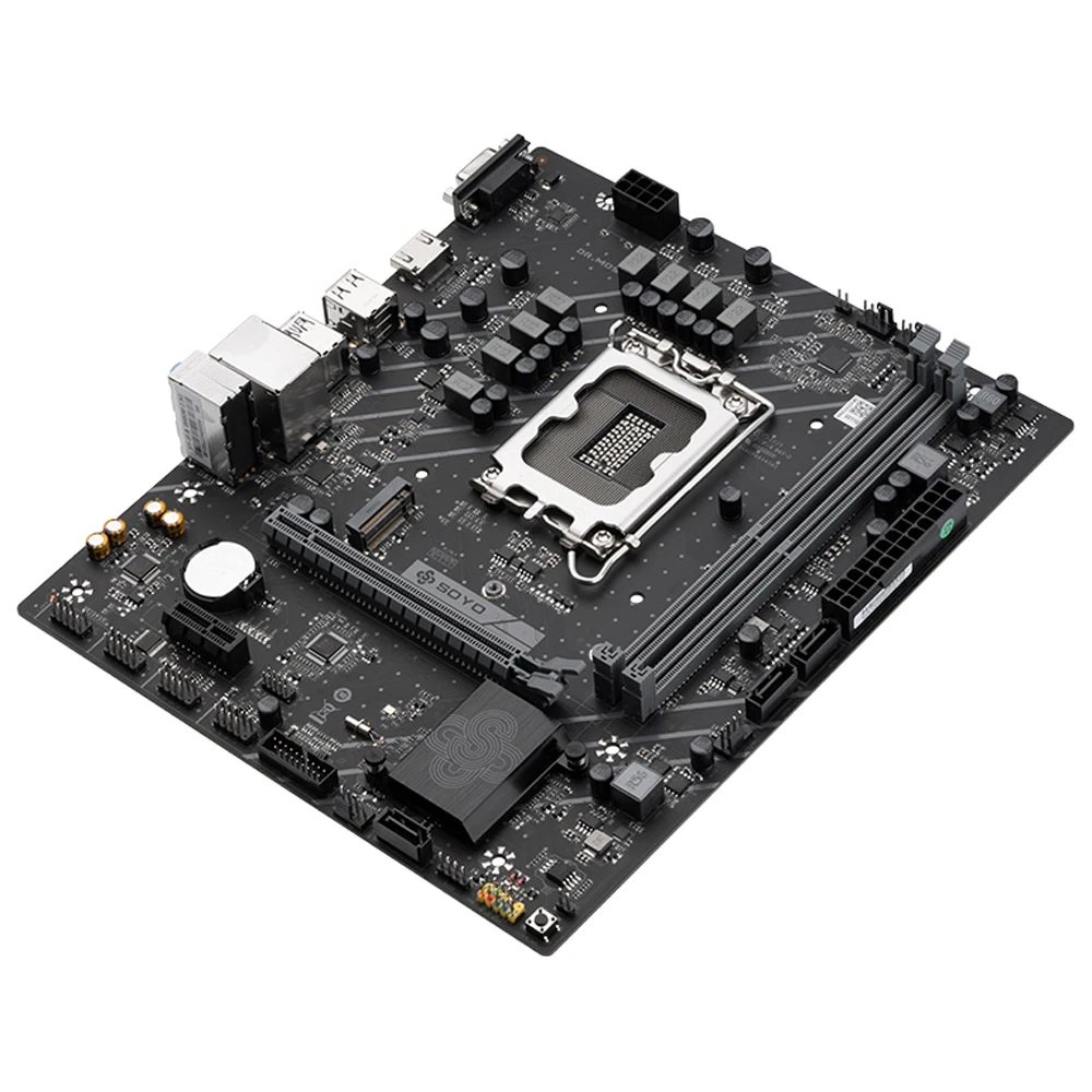 Новая классическая материнская плата SOYO B660M 2 5G с процессором Intel I3 12100 комплект