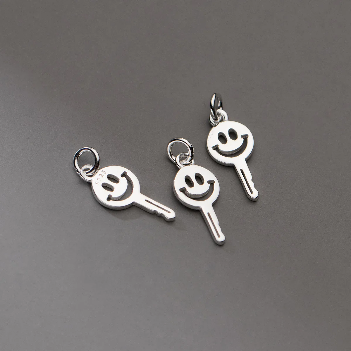 Милые Подвески MEETSOFT из стерлингового серебра S925 пробы в виде веселых