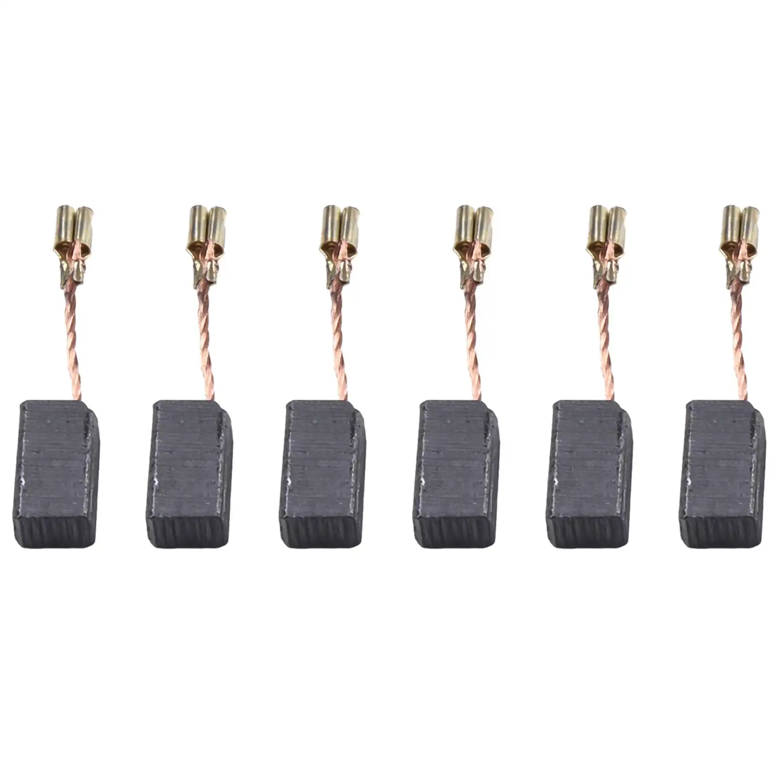 60 шт. 10 размеров замена угольных щеток с электродвигателем для