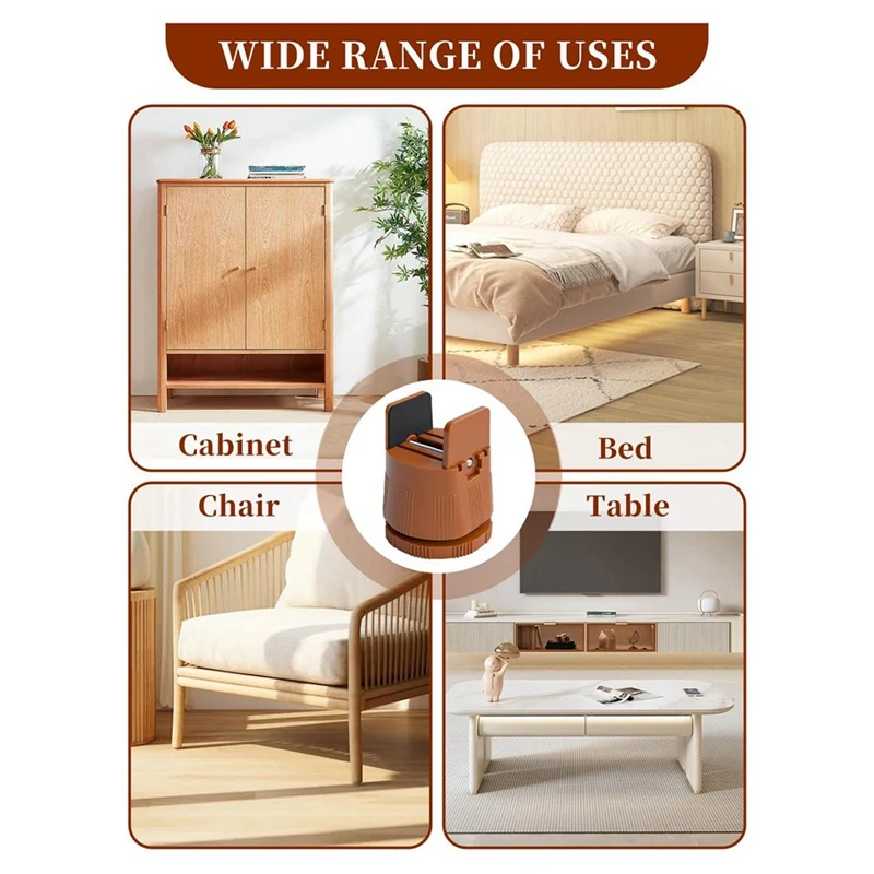 Регулируемые стойки для мебели BEAU-подставки столов и стульев с зажимом