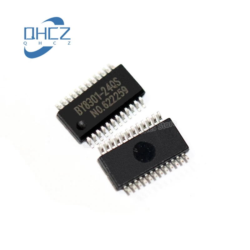 

3PCS BY8301-24QS BY8301 QSOP24 Serial Voice IC MP3 Audio Playback Prompt Chip New Original Integrated circuit IC chip In Stock