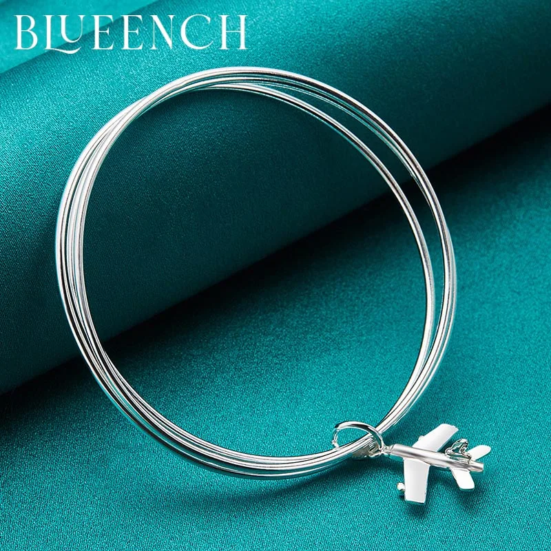 

Женский многослойный браслет из серебра 925 пробы