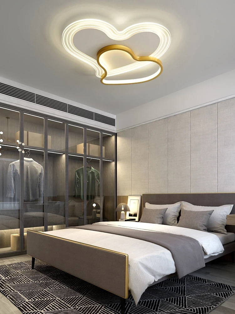 Светодиодный потолочный светильник в форме сердца для кабинета офисное