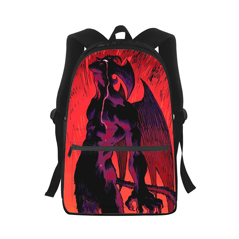 DEVILMAN crybaby Anime Men Women Backpack 3D Print Fashion Student School Bag Laptop Backpack Kids Travel Shoulder Bag