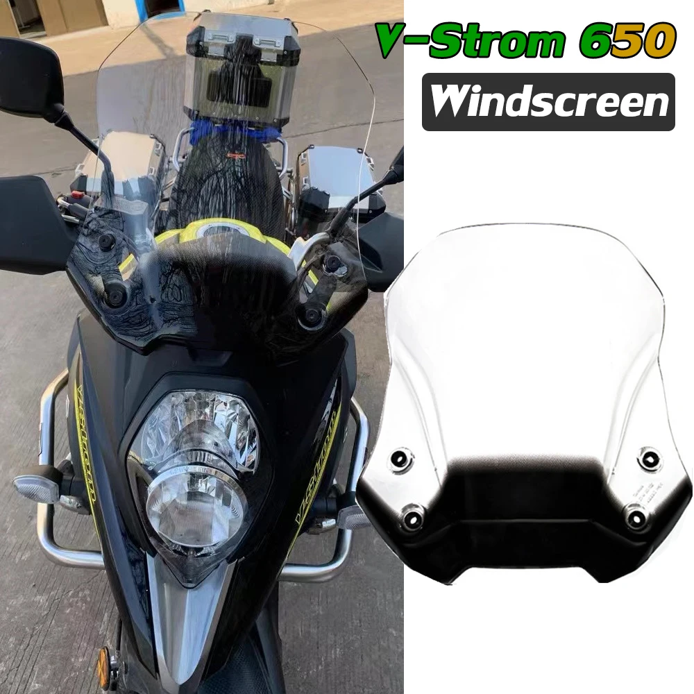 

For Suzuki V-Strom 650XT Windscreen Sport Touring Windshield Wind Deflector DL650 DL 650 V-Strom650 VStrom 650 XT 2020 2021 2022