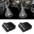 2 шт. Автомобильный Дверной светильник с логотипом эмблема проектор светодиодный приветственный светильник для GREAT WALL hover pao WEY HAVAL H6 H9 M6 F7 POWER STEED Auto