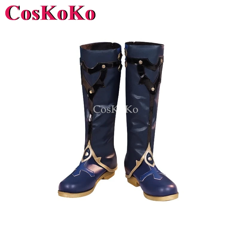CosKoKo Sunday Shoes Косплей Honkai: Star Rail Новая кожа Модные универсальные армейские ботинки