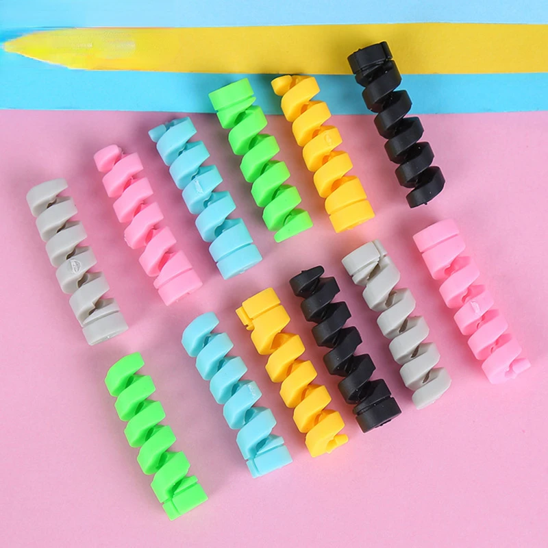 

Charging Cable Protector For Phones Cable holder Cover cable winder clip For USB Charger Cord management cable organizer
