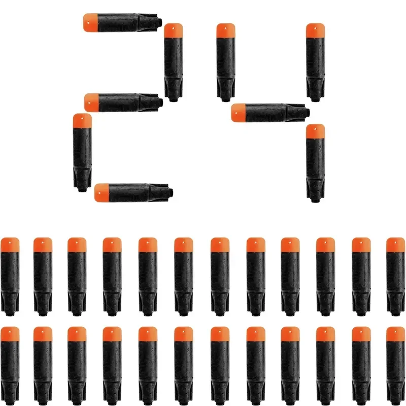 

24PCS Black Bullets for Nerf Ultra Toy Guns Refill Pack The Ultimate In Darts Sniper Game Compatible Only Ultra Blaster