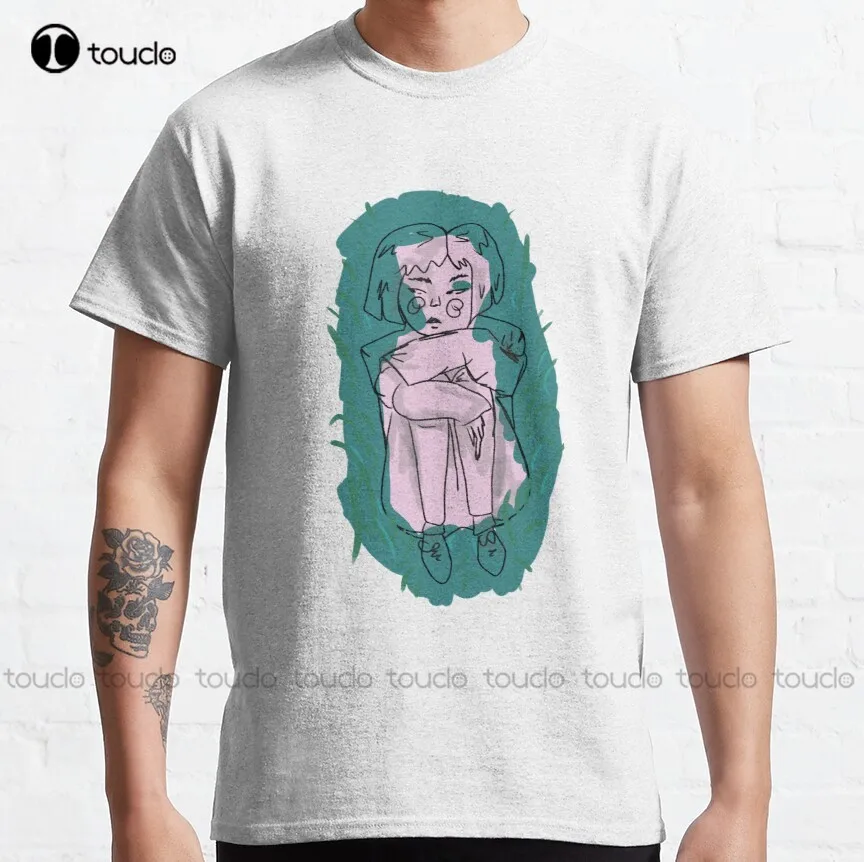 

Классическая футболка Lola Is touch Grass, мужские новые футболки, модные дизайнерские повседневные футболки, топы, хипстерская одежда в стиле ретр...