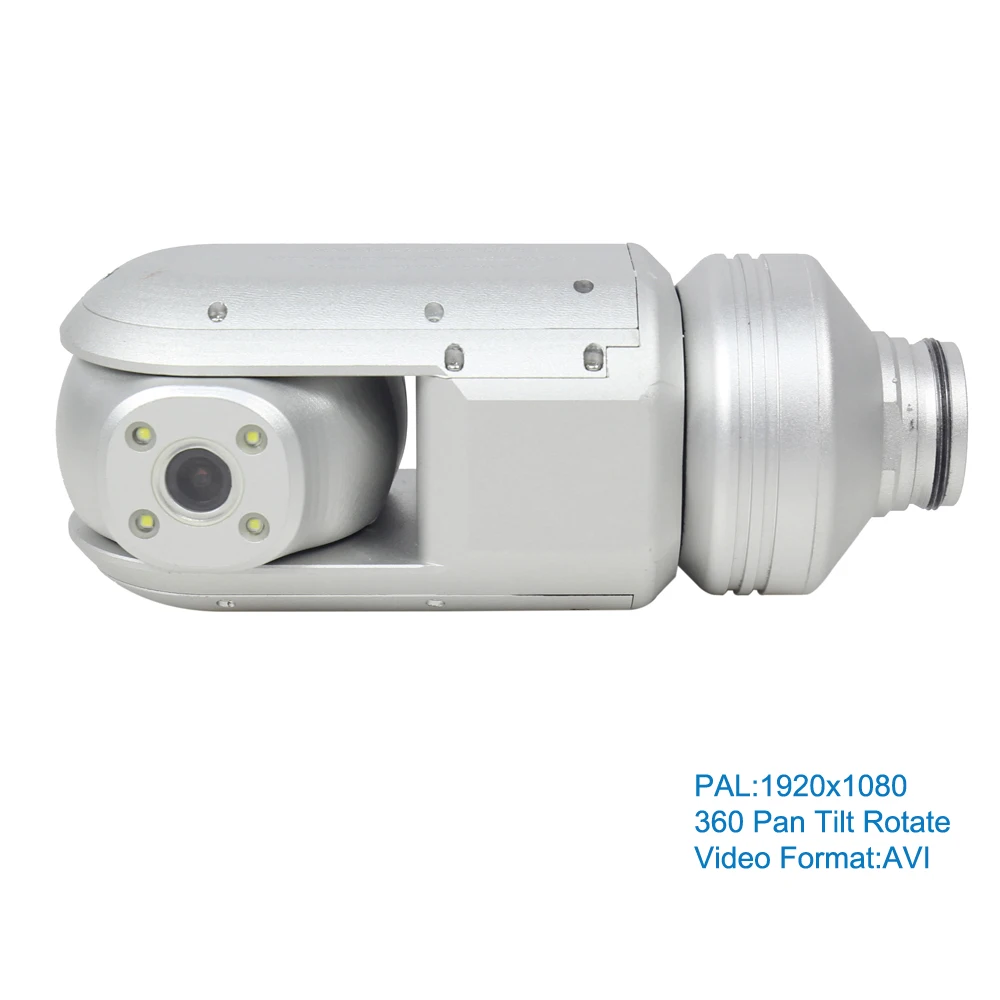 10x зум 360 градусов обзор канализационной трубы Инспекционная камера с