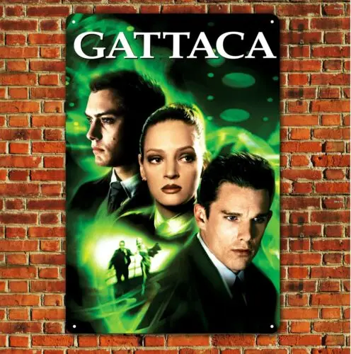 Металлическая табличка с изображением из фильма Gattaca - коллекционная табличка 20x30 см (art.: 3920d9fda79b2) - 3920d9fda79b2