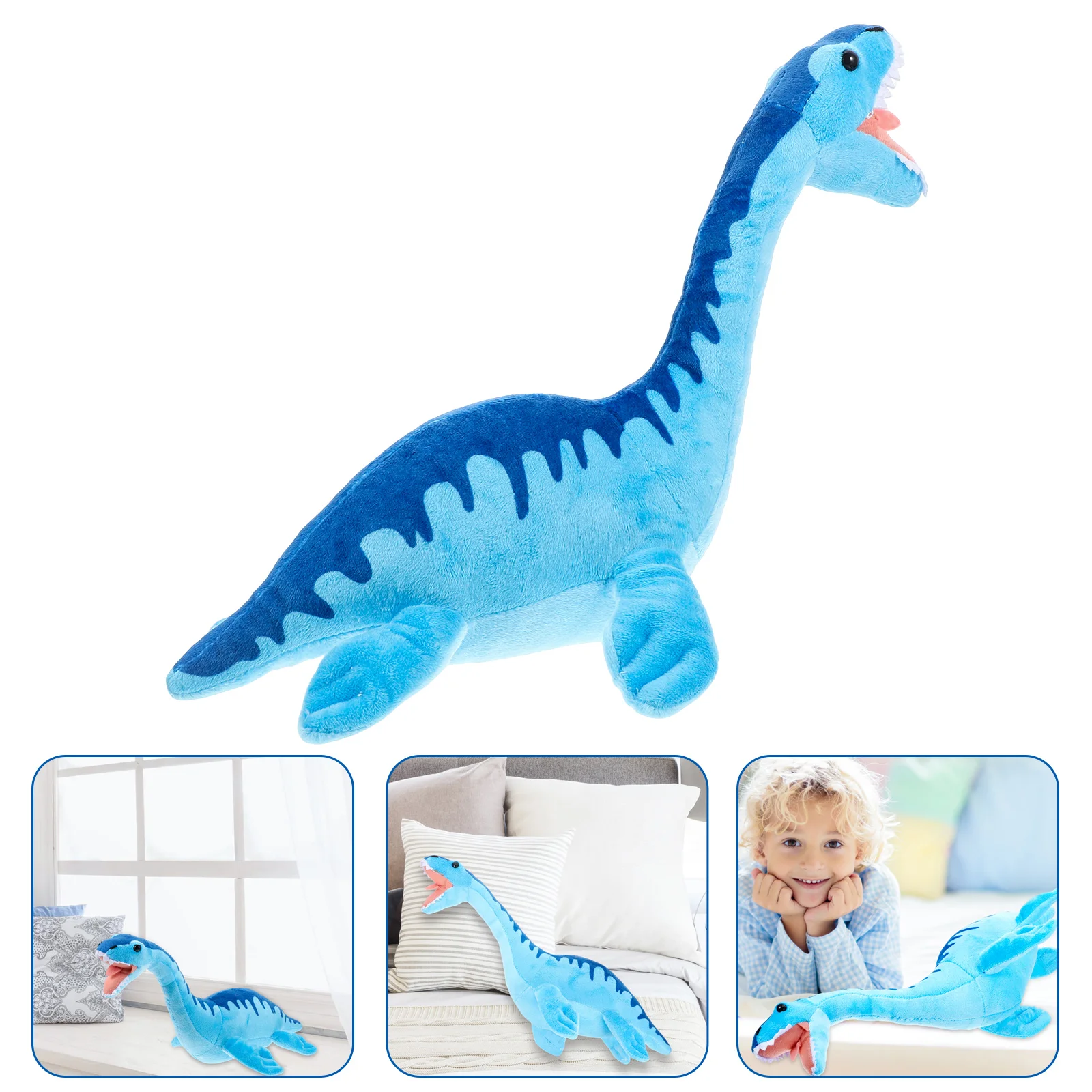 

Loch Ness Monster Room Stuffed Animal Wear-resistant Kawaii Children Toy Decorative Household Dinosaur Educational Toys