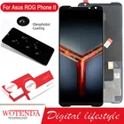 Оригинальный ЖК-дисплей 6,59 дюйма AMOLED для ASUS ROG Phone 2 Phone2 Phone II, сенсорный экран для ASUS ZS660KL I001DA LCD