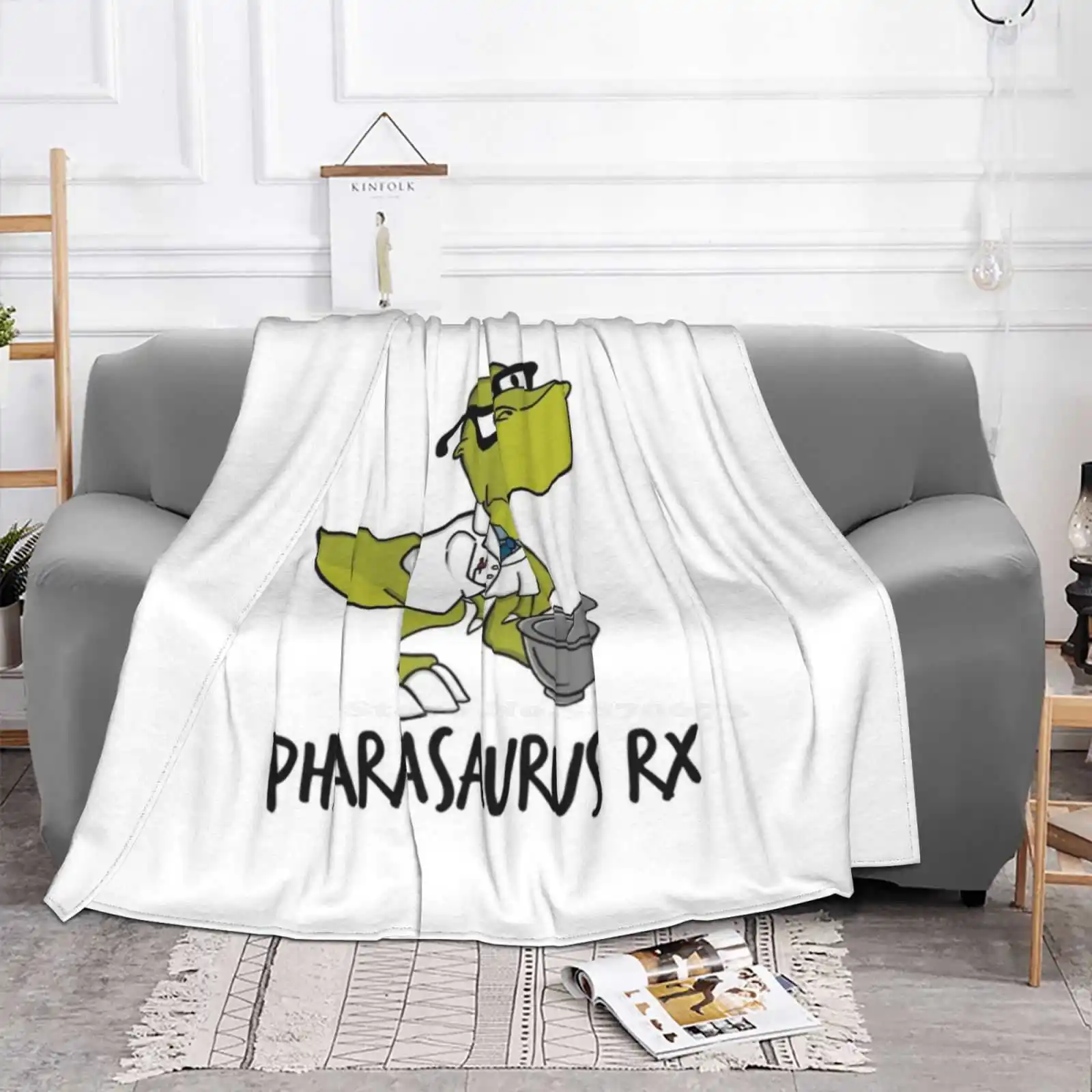 Pharmasaurus Rx-арманский подарок Новое поступление модное теплое фланелевое одеяло