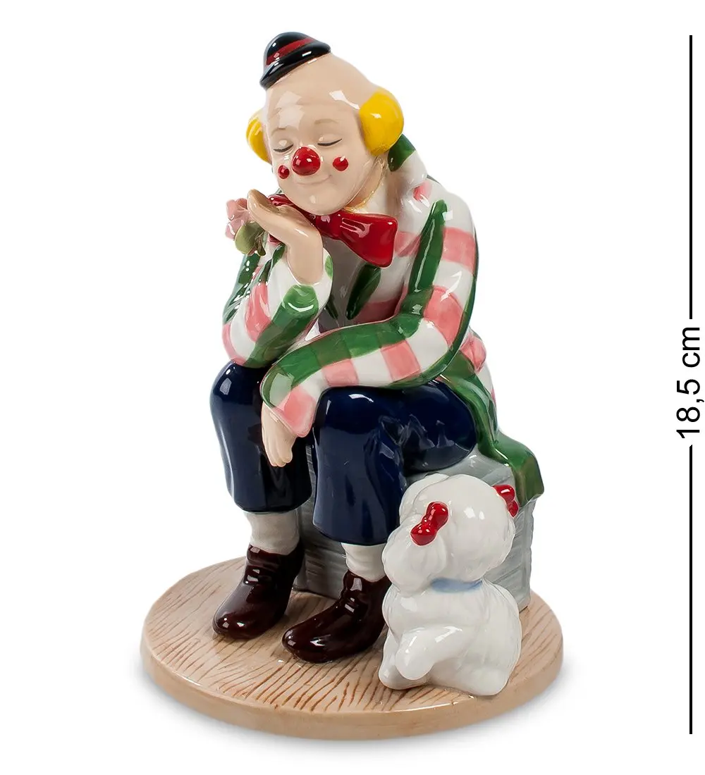 Фигурка декоративная Pavone Клоун |