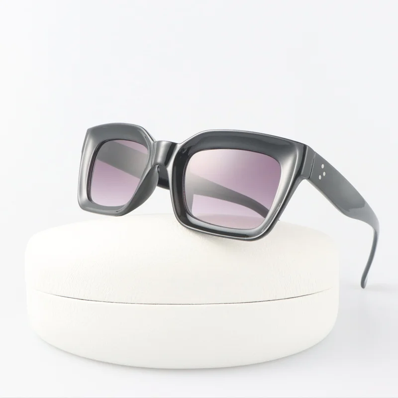 

Fashion Vintage Square Sunglasses Woman Brand Designer Gradient Sun Glasses Female Retro Mirror Cat Eye Frame Oculos De Sol