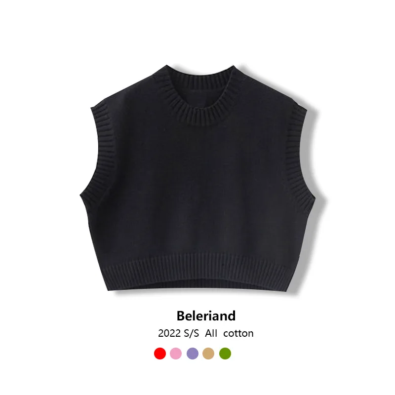 

Family Matching Clothes Autumn New Children Vest Classic Mother Daughter Sleeveless Knit Vest Girl Warm Vest