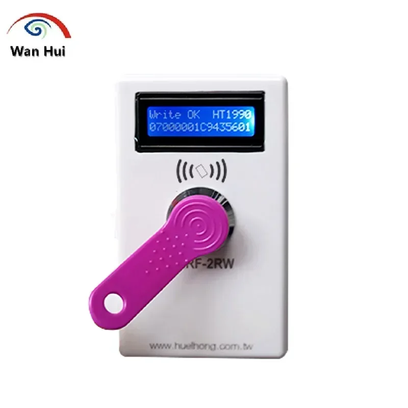 Фото TMRF-2RW Программатор iButton DS1990A Дубликатор Копировальный аппарат 125 кГц RFID-считыватель Регистратор RW1990 Маркер RFID 복사기 T5577 Брелок №2