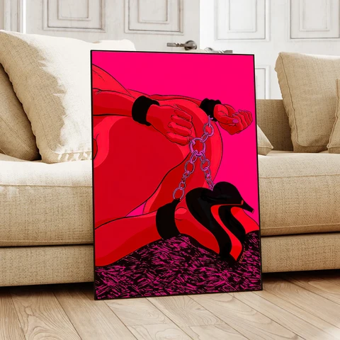 Қисық және жалаңаш фигуралары бар әйелдер тілігі бар трусики қыздар