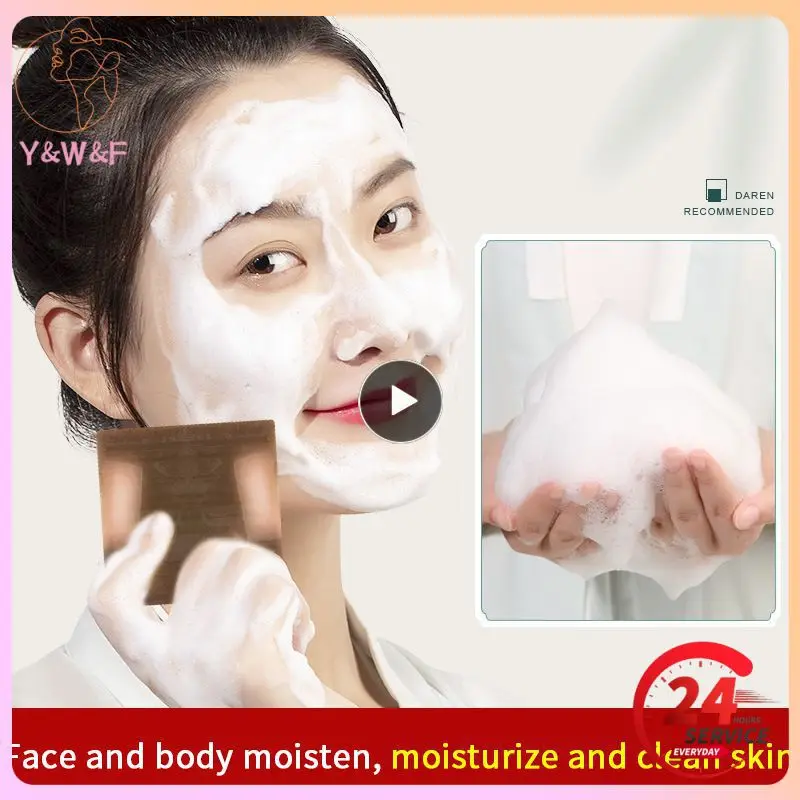 

LEWEDO Natural Ingredient Black Soap Face And Body Moisturizing Cleansing Bleaching Skin Mites Remove Bacterial Face Care TSLM1