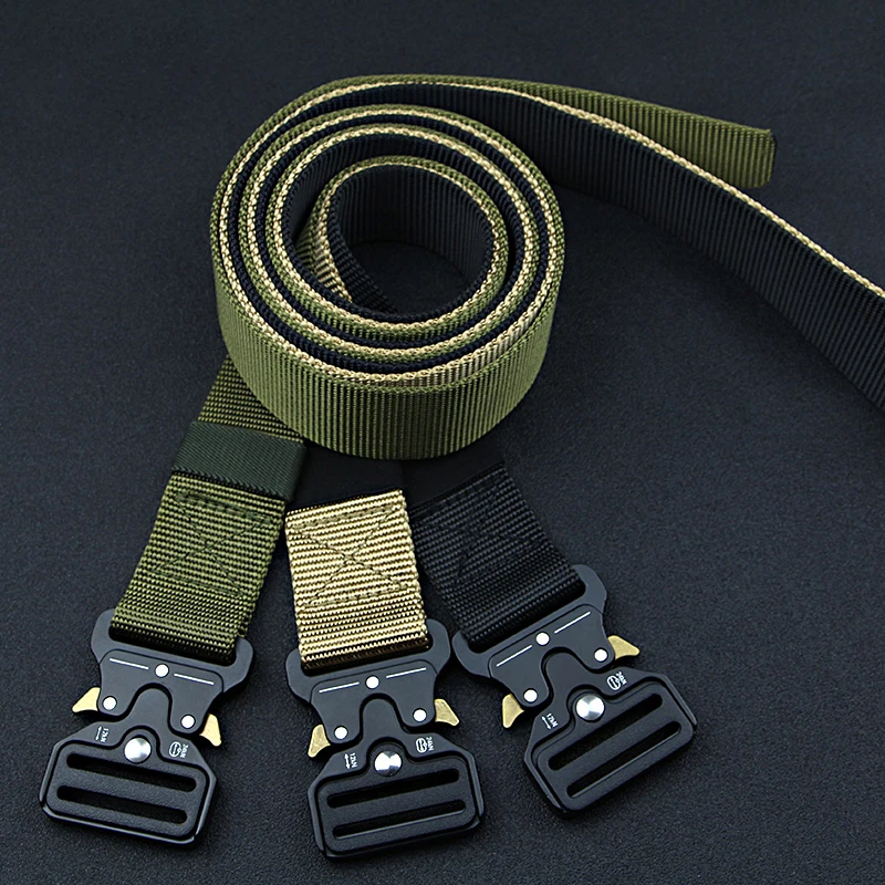 Ремень мужской армейский тактический пояс в стиле милитари ремень с
