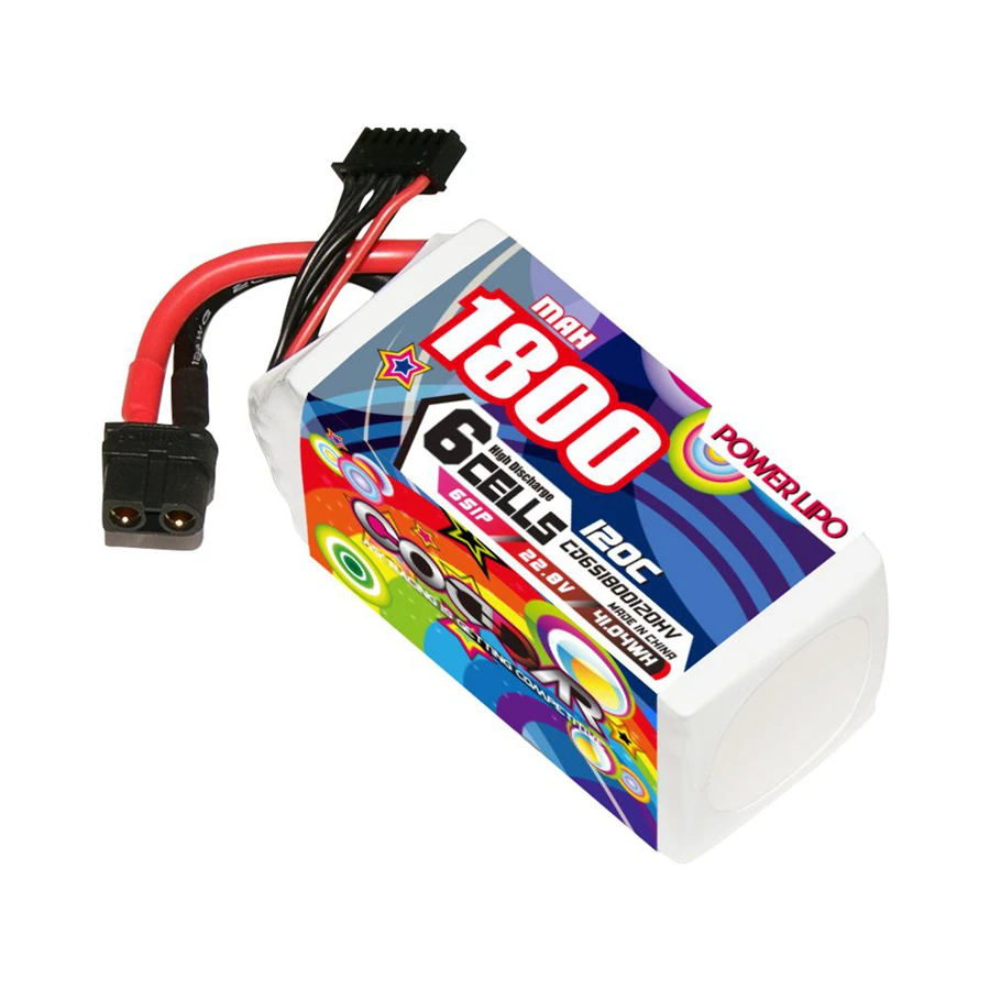 CODDAR 6S HV 22.8V 1800mAh 120C XT60 Lipo battery