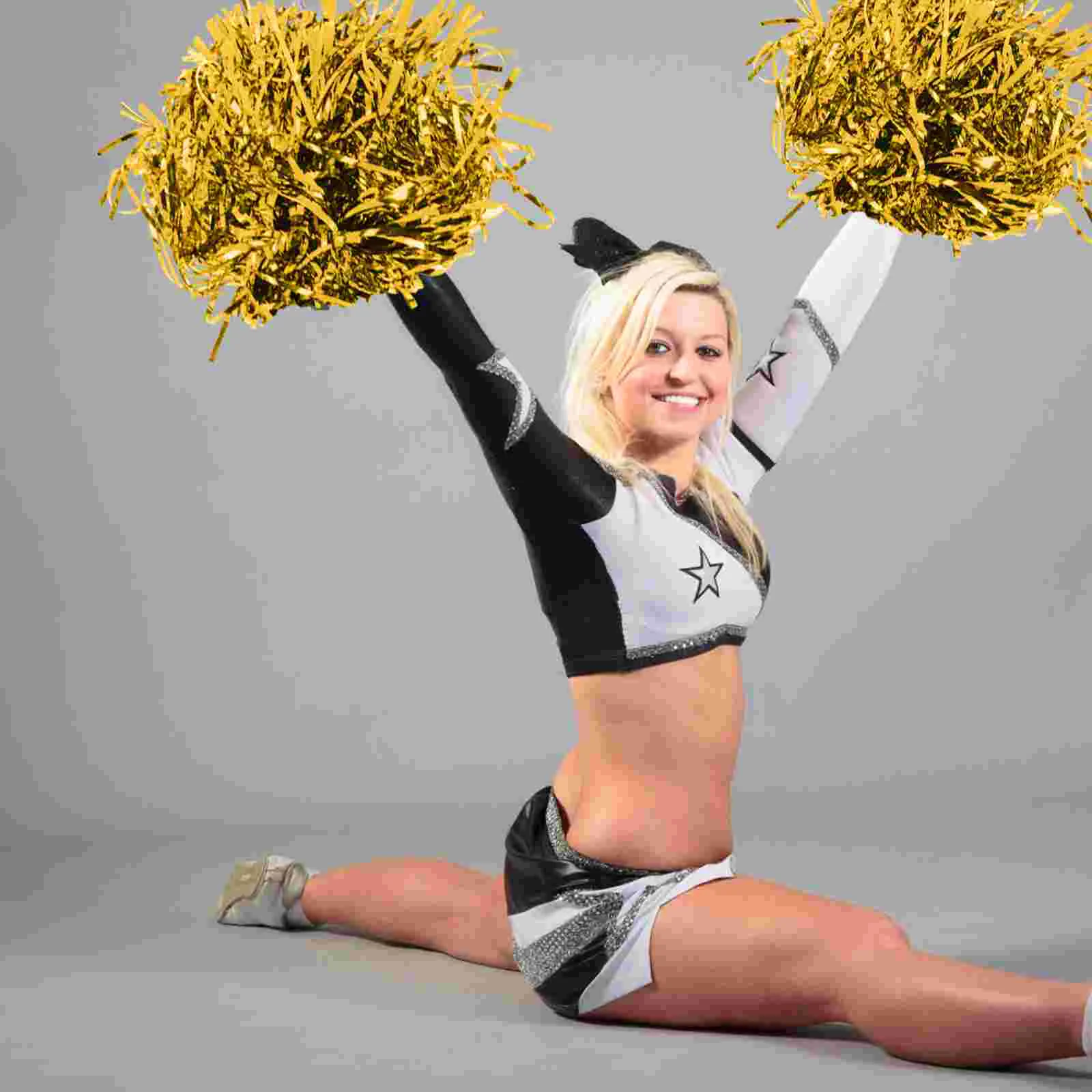 Сувениры для вечеринки Cheer помпоны с цветами спортивных костюмов болельщиков